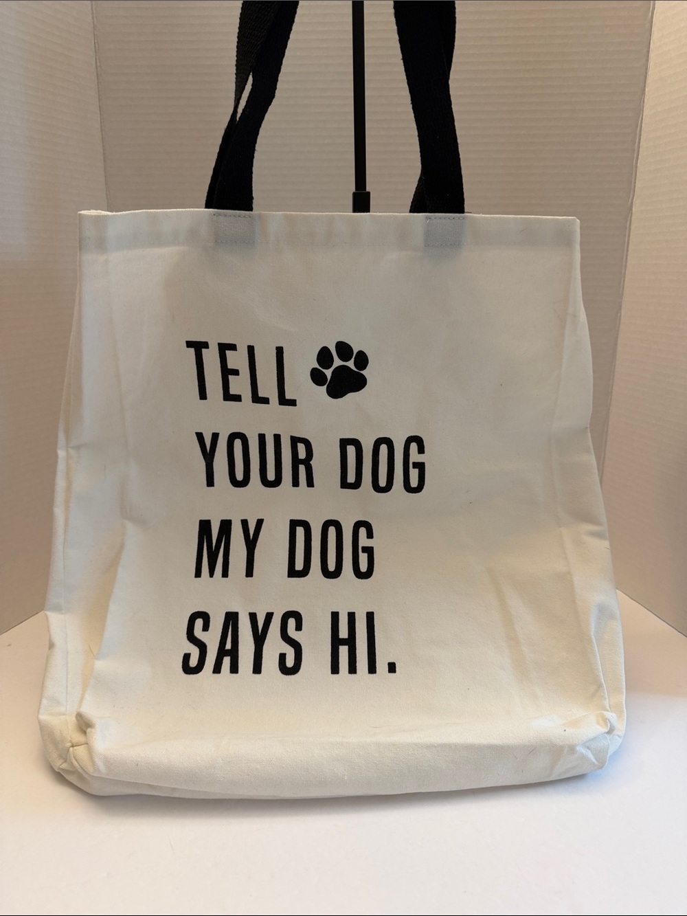 Canvas Pet Tote Bag NWOT